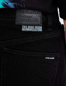 Pantalón VOLCOM WM WEELLOW DENIM - Black