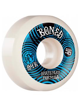 Ruedas BONES RIPPLES 56MM 84B (104A) - Blanco (4 unidades)