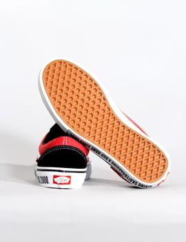 Zapatillas OLD SKOOL PRO - BAKER BLACK WHITE RED