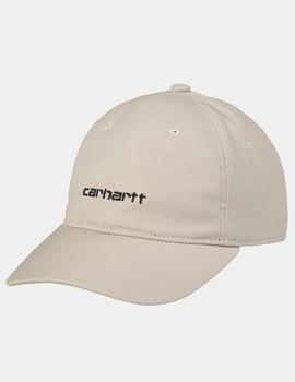 Gorra CARHARTT CANVAS SCRIPT - Hammer / Black