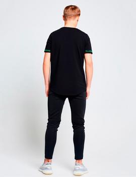 Camiseta Illusive London ILK-305 - Black/Neon Green