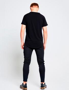 Camiseta Illusive London RAGLAN TAPED - Black