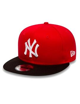 Gorra NEW ERA COTTON BLOCK NY - Red/Black/White 