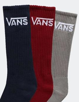 Calcetines Vans CLACK PACK - Biking red (3 pares)