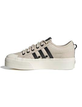 Zapatillas ADIDAS NIZZA PLATFORM - Beige/Negro