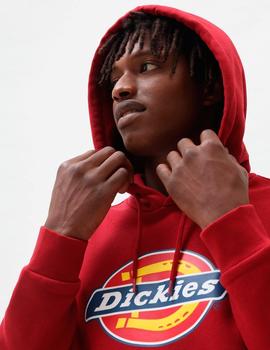 Sudadera DICKES capucha ICON LOGO HDD - Biking Red