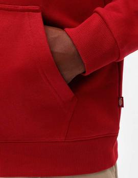 Sudadera DICKES capucha ICON LOGO HDD - Biking Red
