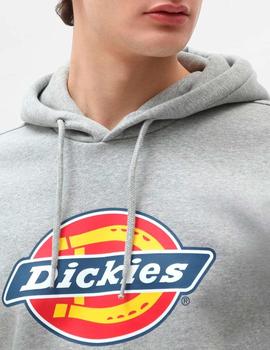 Sudadera DICKIES capucha ICON LOGO HDD - Grey Melange