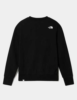 Sudadera Crew W STANDARD CR - BLACK