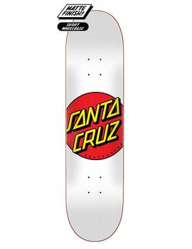 Tabla Skate CLASSIC DOT 8.00' x 31.62'  - Blanco