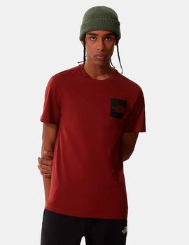 Camiseta THE NORTH FACE FINE - Granate