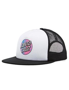 Gorra SCALES DOT - Blanco Negro