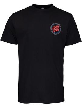 Camiseta HOLLOW RING DOT - Negro