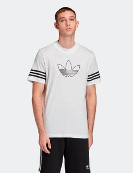 Camiseta Adidas Otline blanco