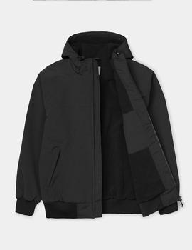 Cazadora CARHARTT WIP HOODED SAIL - Black / White