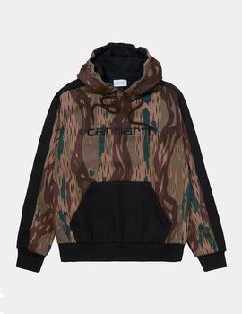 Sudadera Capucha CARHARTT TONARE - Camo Unite / Black / Bla