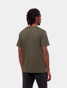 Camiseta CARHARTT POCKET - Cypress