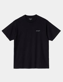 Camiseta CARHARTT SCRIPT EMBROIDERY - Black White