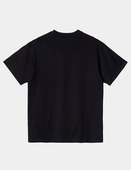 Camiseta CARHARTT SCRIPT EMBROIDERY - Black White