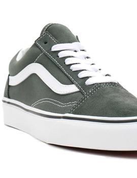 Zapatillas OLD SKOOL-Thyme/True White