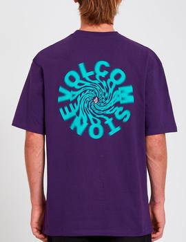 Camiseta Volcom NAUSEA - Violet Indigo