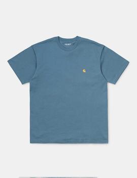 Camiseta Carhartt CHASE - Mossa gold