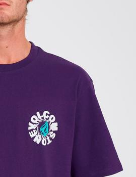 Camiseta Volcom NAUSEA - Violet Indigo