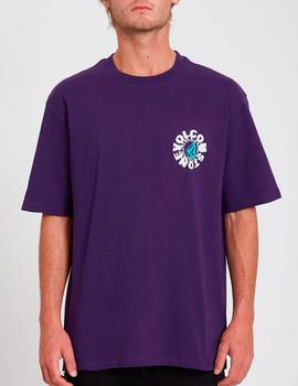 Camiseta Volcom NAUSEA - Violet Indigo