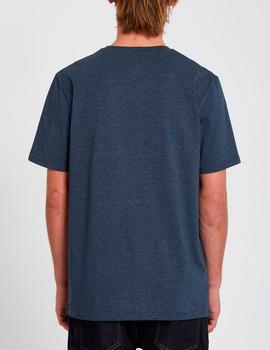 Camiseta VOLCOM CIRCLE BLANKS - Navy