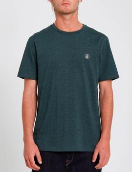 Camiseta VOLCOM CIRCLE BLANKS - Scarab