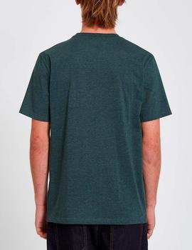 Camiseta VOLCOM CIRCLE BLANKS - Scarab