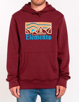 Sudadera Capucha WANDER - Vintage Red