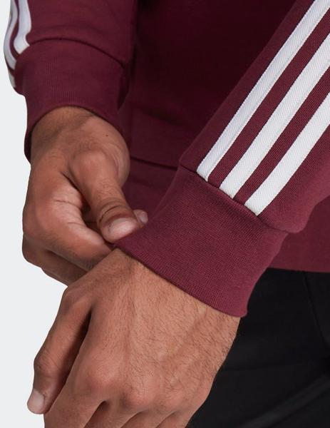 Tacto estudio Relacionado Sudadera ADIDAS Crew 3-STRIPES - Burdeos