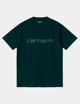 Camiseta CARHARTT W' SCRIPT - Frasier Eucalyptus