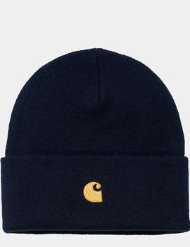 Gorro CARHARTT CHASE - Dark Navy / Gold