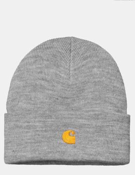 Gorro CARHARTT CHASE - Grey Heather / Gold