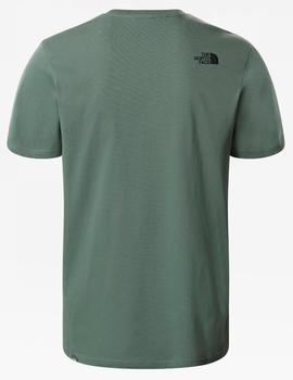 Camiseta TNF MOUNT LINE - Verde