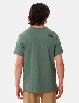 Camiseta TNF MOUNT LINE - Verde