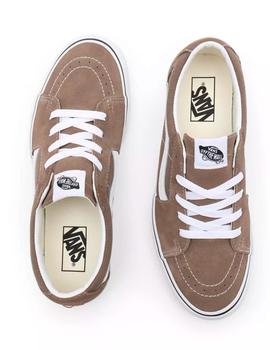 Zapatillas VANS SK8-LOW - Walnut/True White