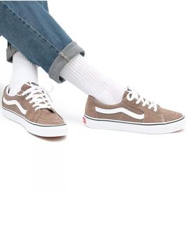 Zapatillas VANS SK8-LOW - Walnut/True White