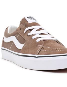 Zapatillas VANS SK8-LOW - Walnut/True White