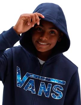 Sudadera Abierta VANS CLASSIC - Dress Blues (JUNIOR)