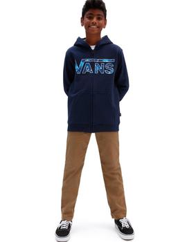 Sudadera Abierta VANS CLASSIC - Dress Blues (JUNIOR)