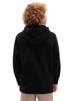 Sudadera Capucha Vans CLASSIC PO I - Black/Spiral (JUNIOR)