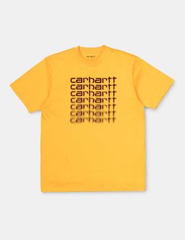 Camiseta FADDING SCRIPT - Sunflower black