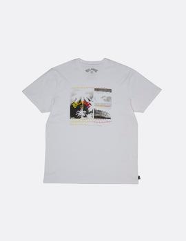 Camiseta BILLABONG CRASH - White