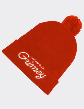 Gorro GRIMEY  INFAMOUS HAT - RED