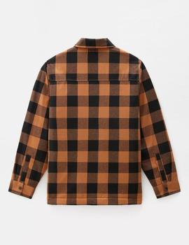 Camisa SHERPA LINED SACRAMENTO - Brown Duck