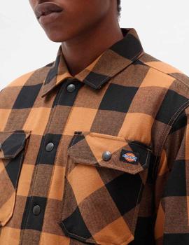 Camisa SHERPA LINED SACRAMENTO - Brown Duck