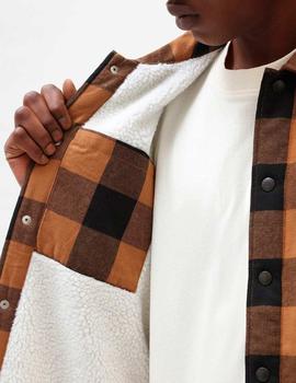 Camisa SHERPA LINED SACRAMENTO - Brown Duck